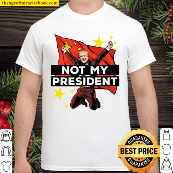 Joe Biden Not My President Anti Joe Biden China Cheerleader Pullover Shirt