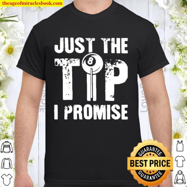 Just The Tip 8 Ball Pool Billiards I Promise Shirt