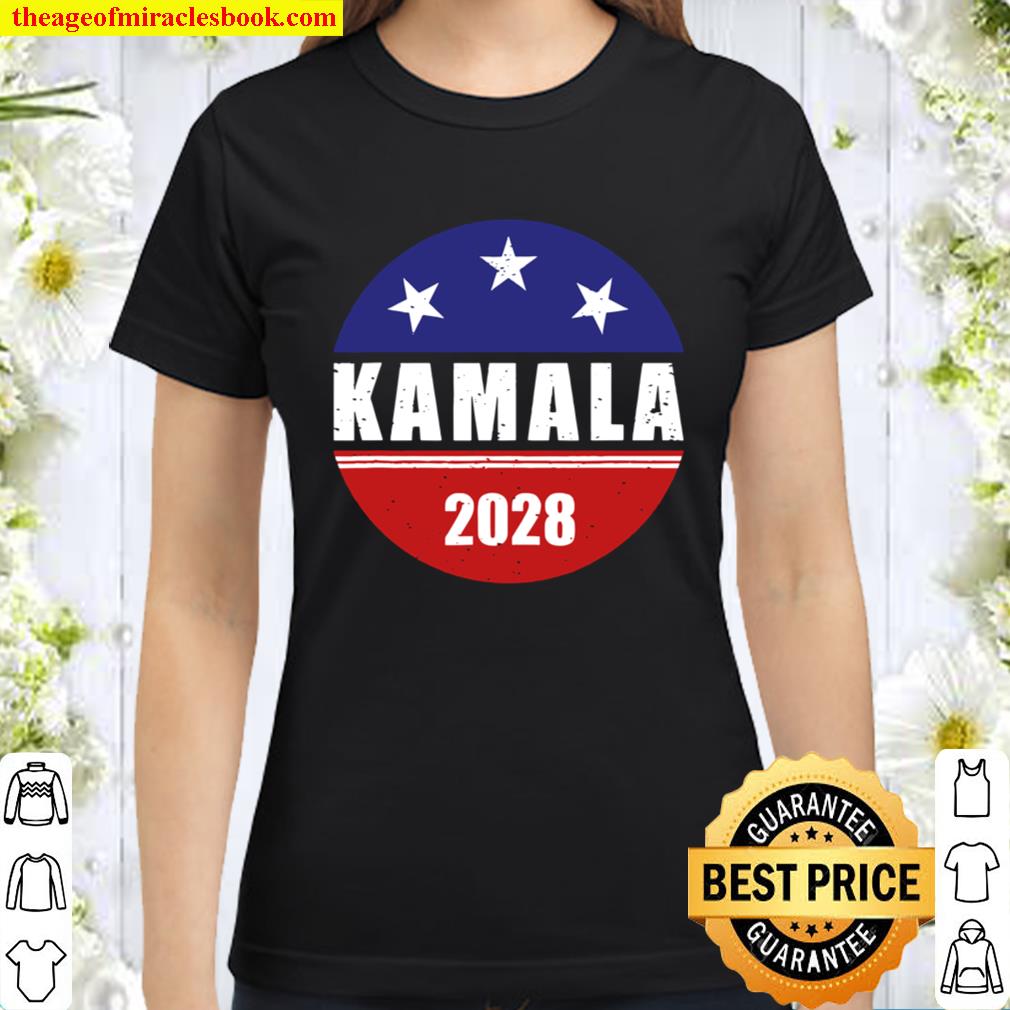 Kamala 2028 Presidential Elections Vintage Classic Women T-Shirt