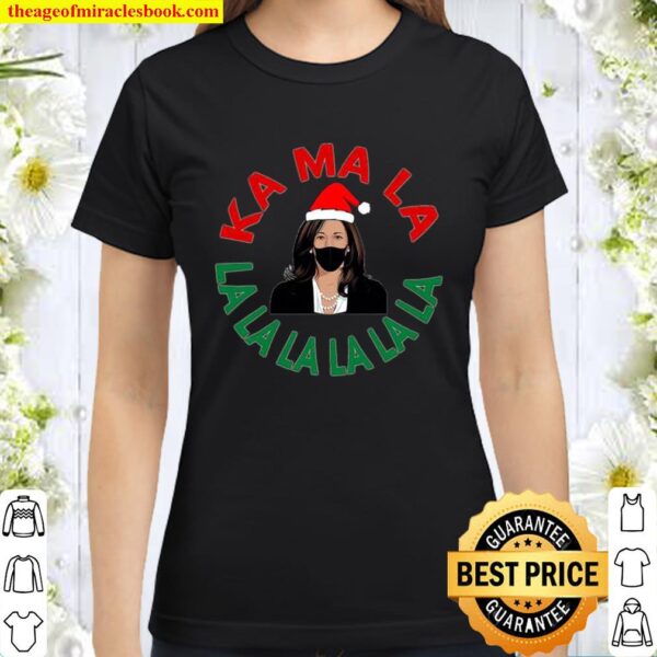 Kamala Momala Kamala Harris Mask Christmas Classic Women T-Shirt