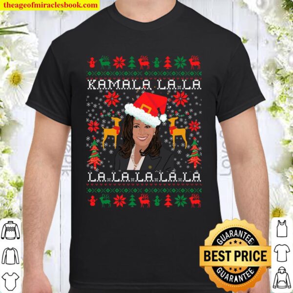 Kamala-la-la Holiday Sweater, Kamala Harris Ugly Christmas Shirt