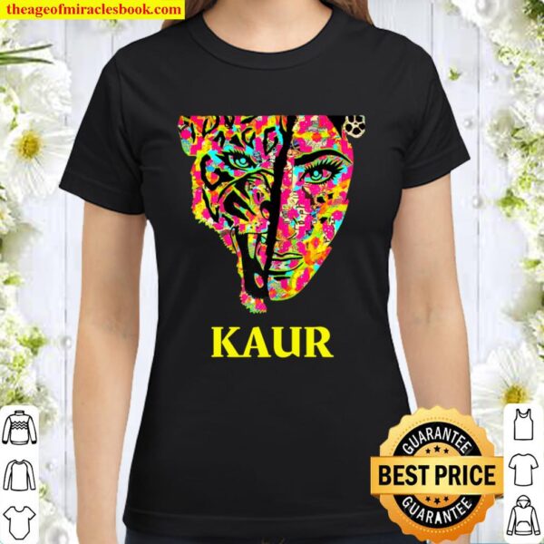 Kaur Sherni Lion - Sardarni, Sikh Punjabi, Woman Empowerment Classic Women T-Shirt
