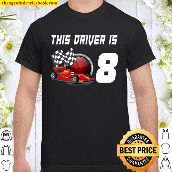 Kids Race Driver Rc Racing Cars Birthday Shirt 8 Years Old Gift Premiu Shirt