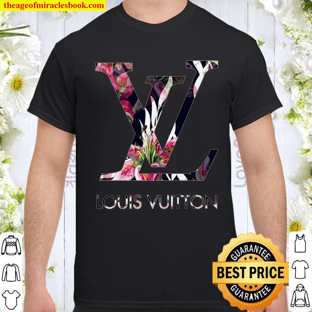 Unisex Most Popular Louis Vuitton LV Logo & Monogram Flower