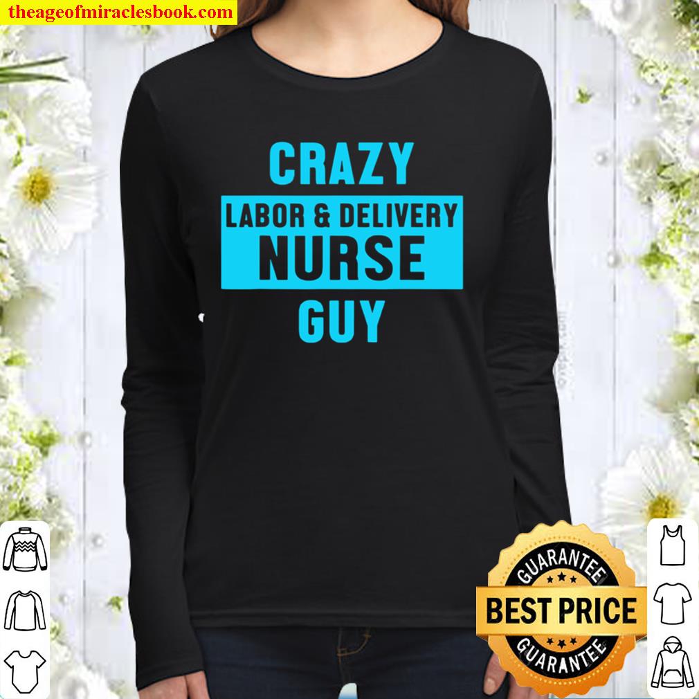 Labor and Delivery Nurse Essential L_D Nursing RN Women Long Sleeved
