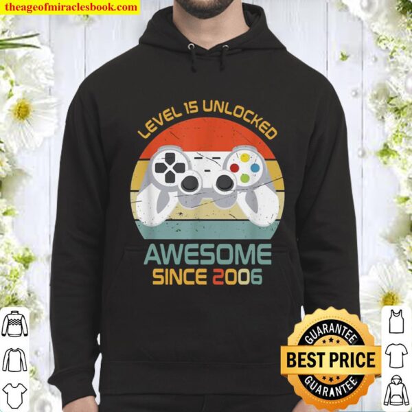 Level5 Unlocked Video Game Awesome 20065th Birthday Hoodie