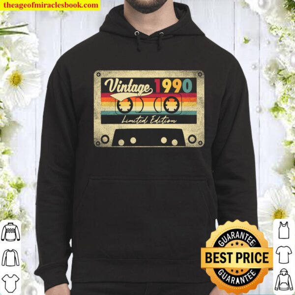 Limited Edition Vintage Best Of 1990 31st Birthday Gift Hoodie