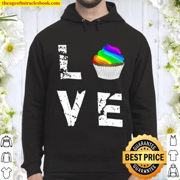 Love Muffin Cupcake Funny Food Valentine’s Day Hoodie