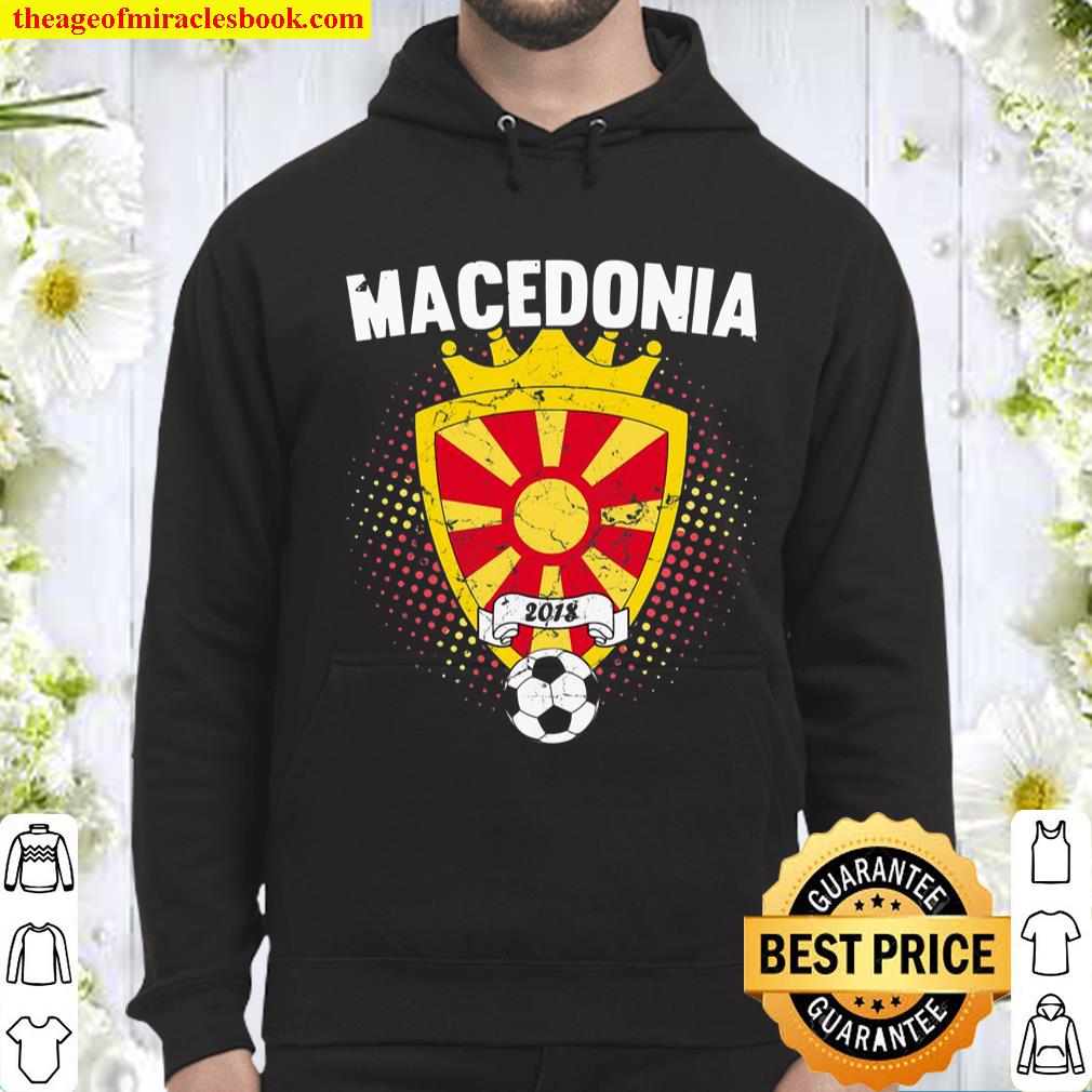 Macedonia Soccer Shirt 2018 Macedonian Flag National Team Hoodie