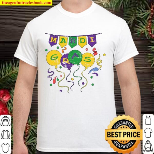 Mardi Gras Carnival Parade Lover Costume Party Balloon Shirt