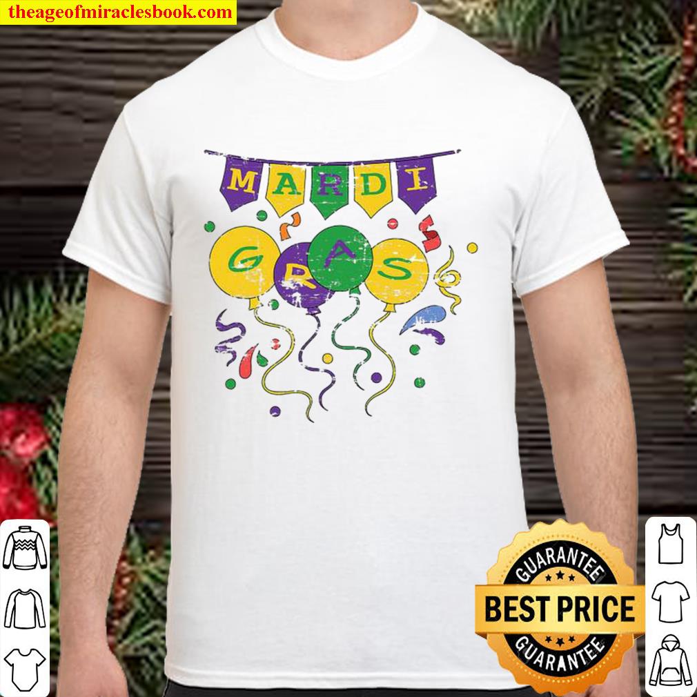 Mardi Gras Carnival Parade Lover Costume Party Balloon 2020 Shirt, Hoodie, Long Sleeved, SweatShirt