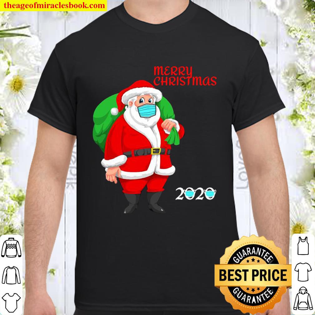 Mask Christmas Mask Santa Claus 2020 Shirt, Hoodie, Long Sleeved, SweatShirt