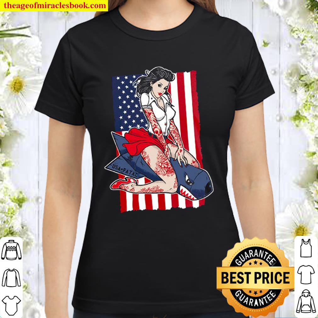 Men_s Miss America Tee by Fatal Clothing Classic Women T-Shirt