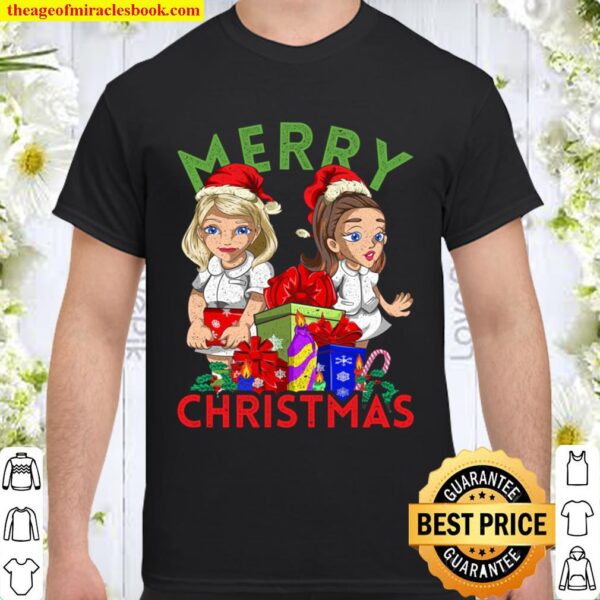 Merry Christmas Candy Pajama Kids Gift Funny Nurse Shirt