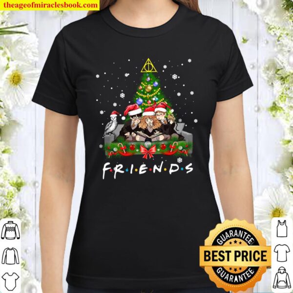 Merry Christmas Hoodie,Friends Christmas Sweatshirt,Christmas Chibi Fr Classic Women T-Shirt
