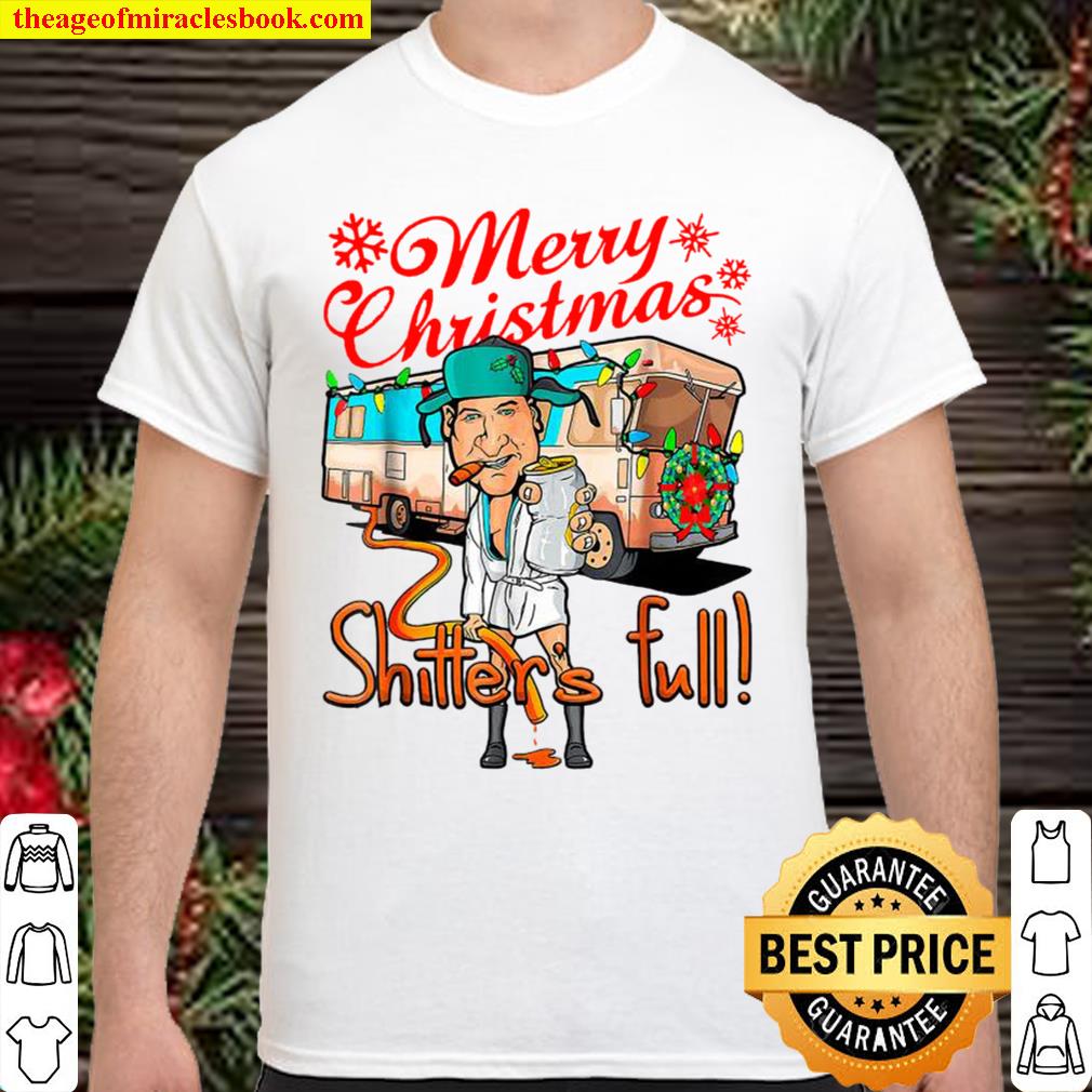 Merry Christmas Shitters Full Cousin Eddie Bus Lights limited Shirt, Hoodie, Long Sleeved, SweatShirt