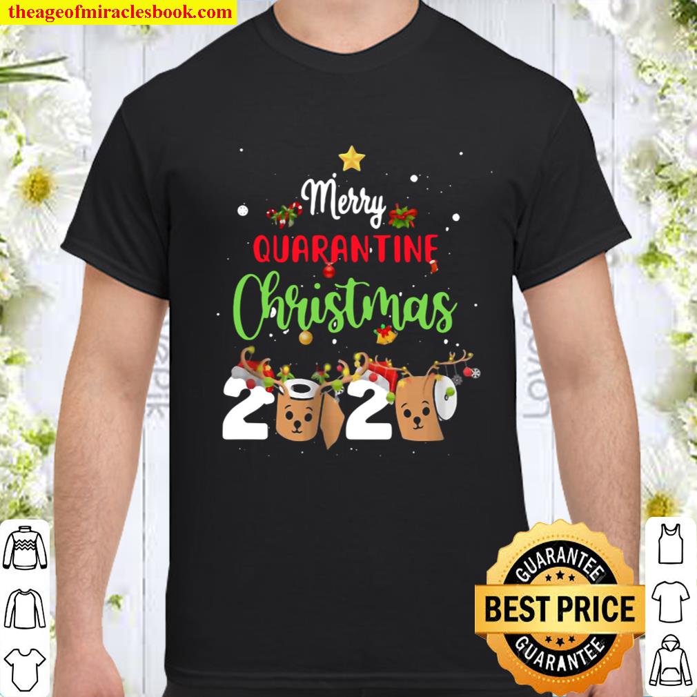 Merry Quarantine Christmas 2020 Pajamas Family Shirt