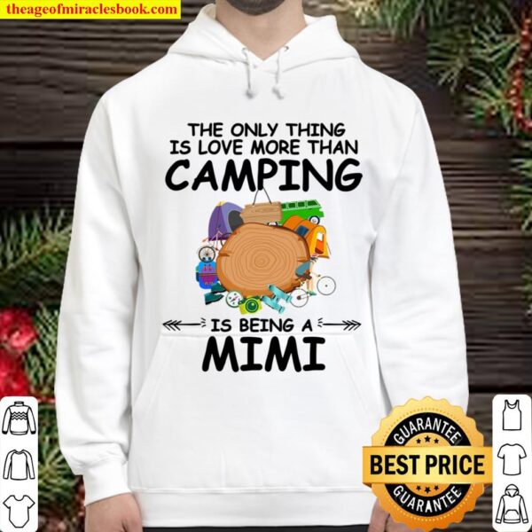 Mimi Love Camping Gift For Mimi Holiday Summer Hoodie