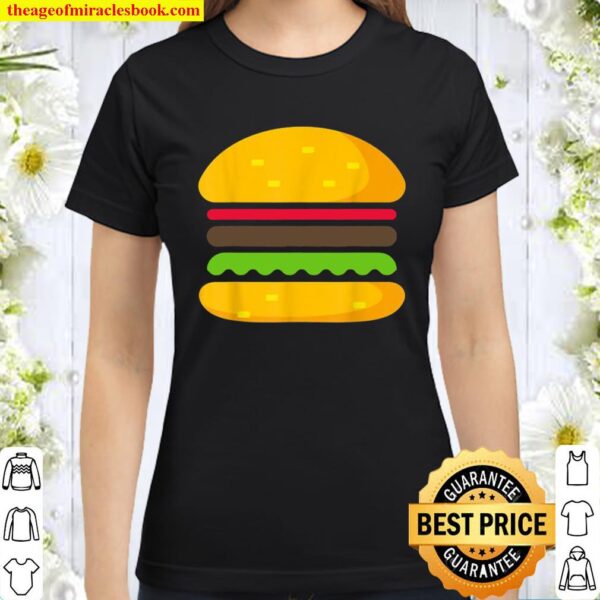 Minimalist Hamburger Classic Women T-Shirt