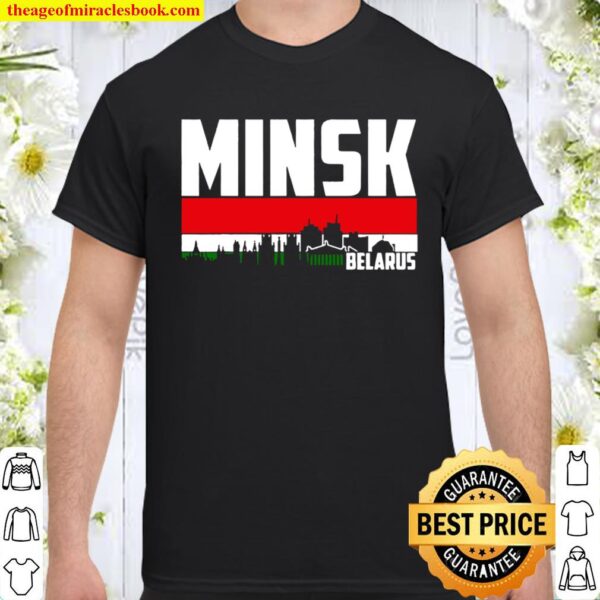 Minsk Skyline Tourist Vacation Shirt