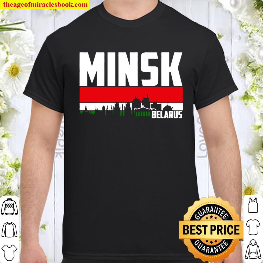 Minsk Skyline Tourist Vacation T-Shirt, hoodie, tank top, sweater