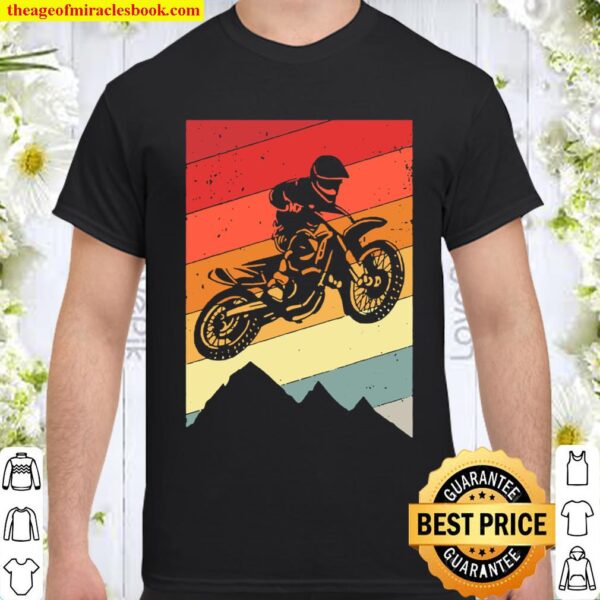 Motocross Bike Vintage Dirtbike Racing Retro Dirt Bike Shirt