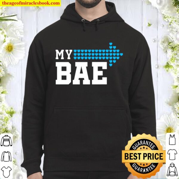 My Bae _ My Boo Shirt For Valentine Couple Matching Gift Hoodie