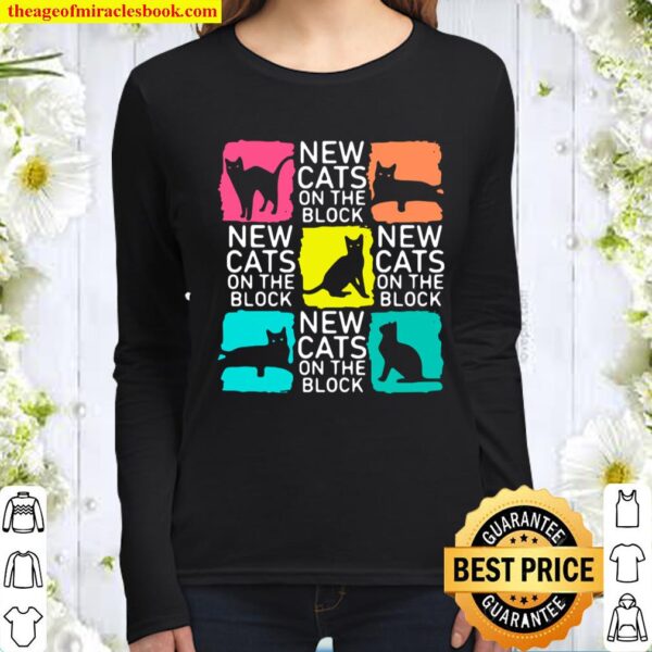 New Cats on the Block Women Long Sleeved