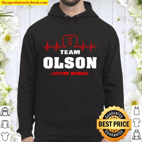 OLSON surname Family last name Team OLSON lifetime member Hoodie