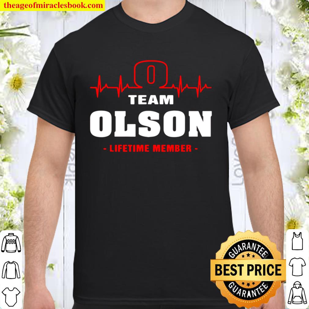 OLSON surname Family last name Team OLSON lifetime member hot Shirt, Hoodie, Long Sleeved, SweatShirt