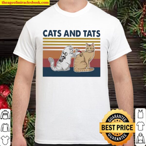 Official Cats And Tats Tattoo Vintage Shirt