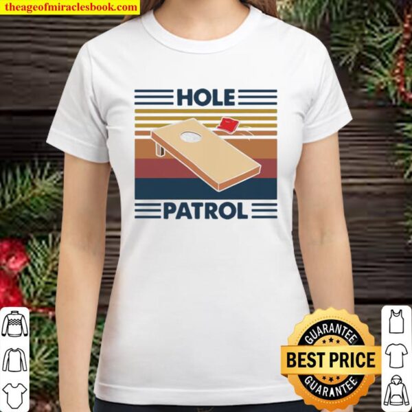 Official Cornhole Hole Patrol Vintage Classic Women T-Shirt