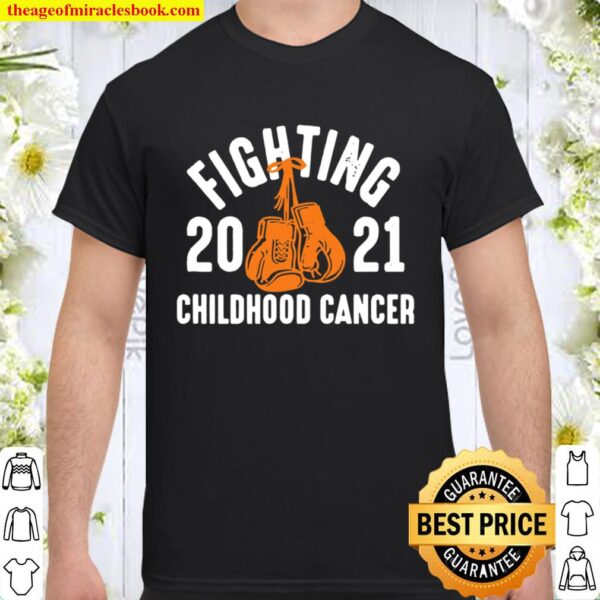 Official Fighting Childhood Cancer Gloves 2021 Shirt