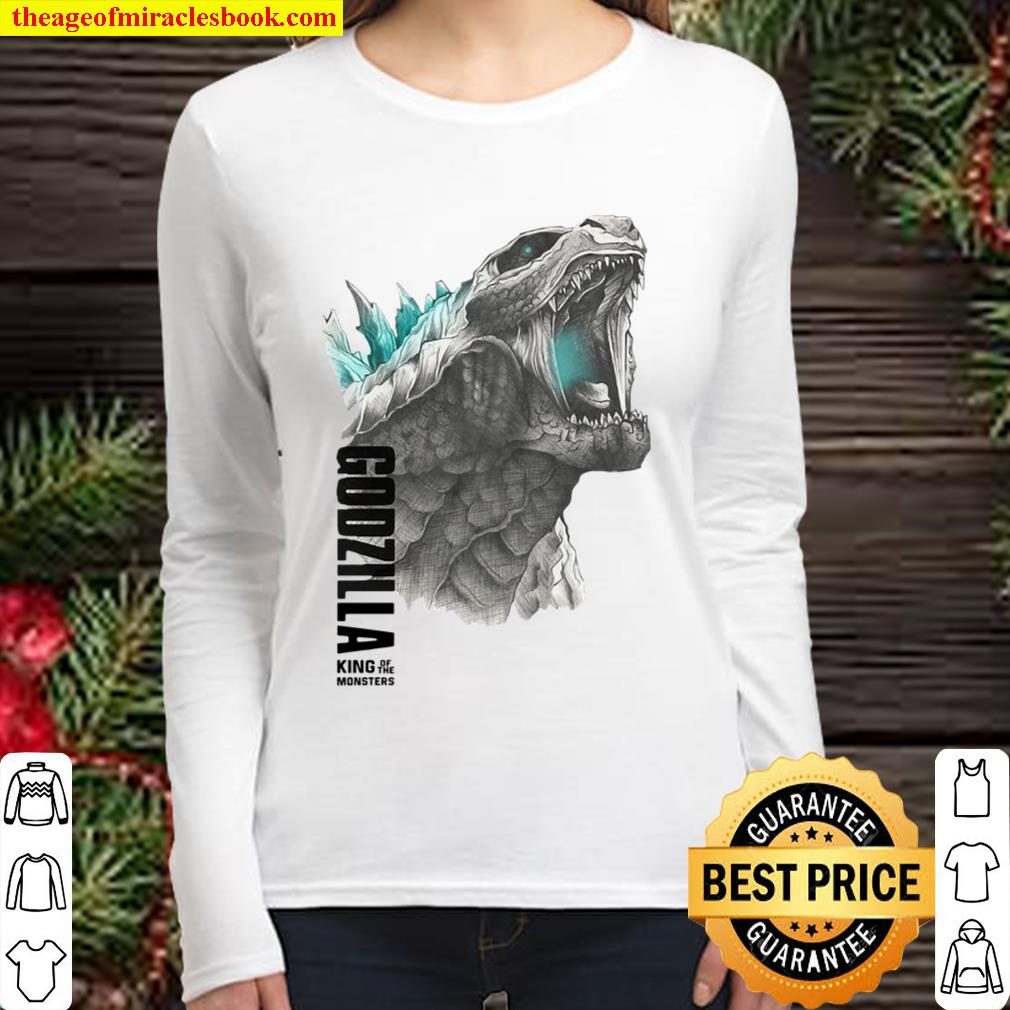 Official Godzilla King Of The Monsters Women Long Sleeved