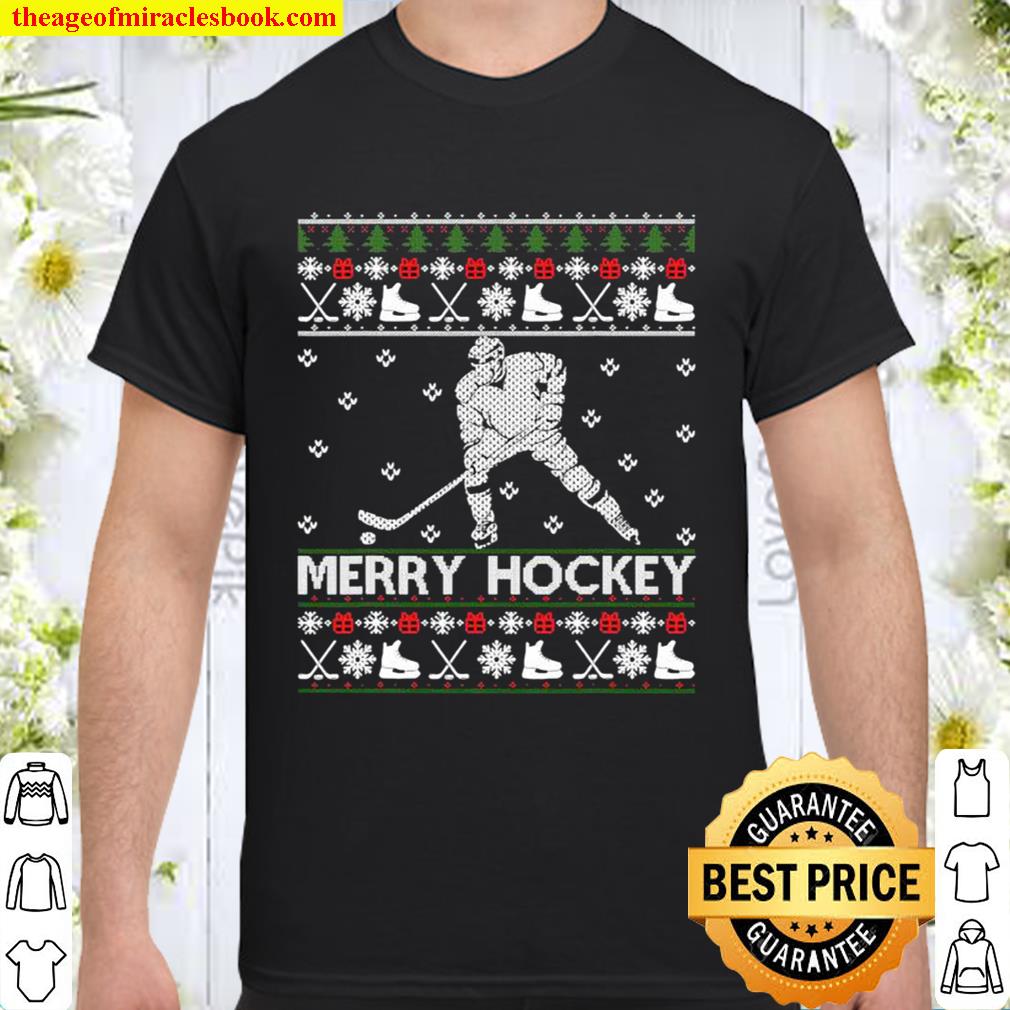 Official Hockey Merry Christmas 2020 Shirt, Hoodie, Long Sleeved, SweatShirt