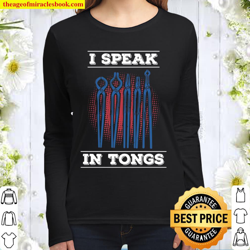 Official I Speak In Tongues Blacksmith Women Long Sleeved