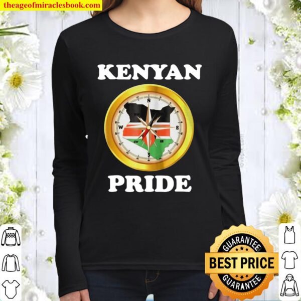 Official Kenya Kenyan Pride Women Long Sleeved