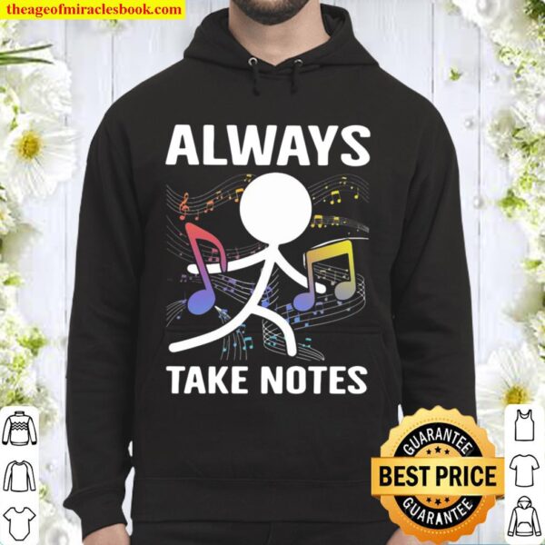 Official Music Always Take Notes Hoodie