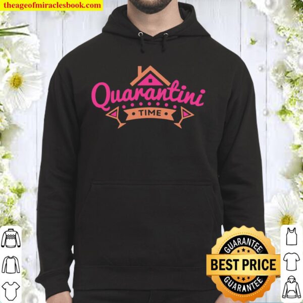 Official Quarantini Time House Wine Hoodie
