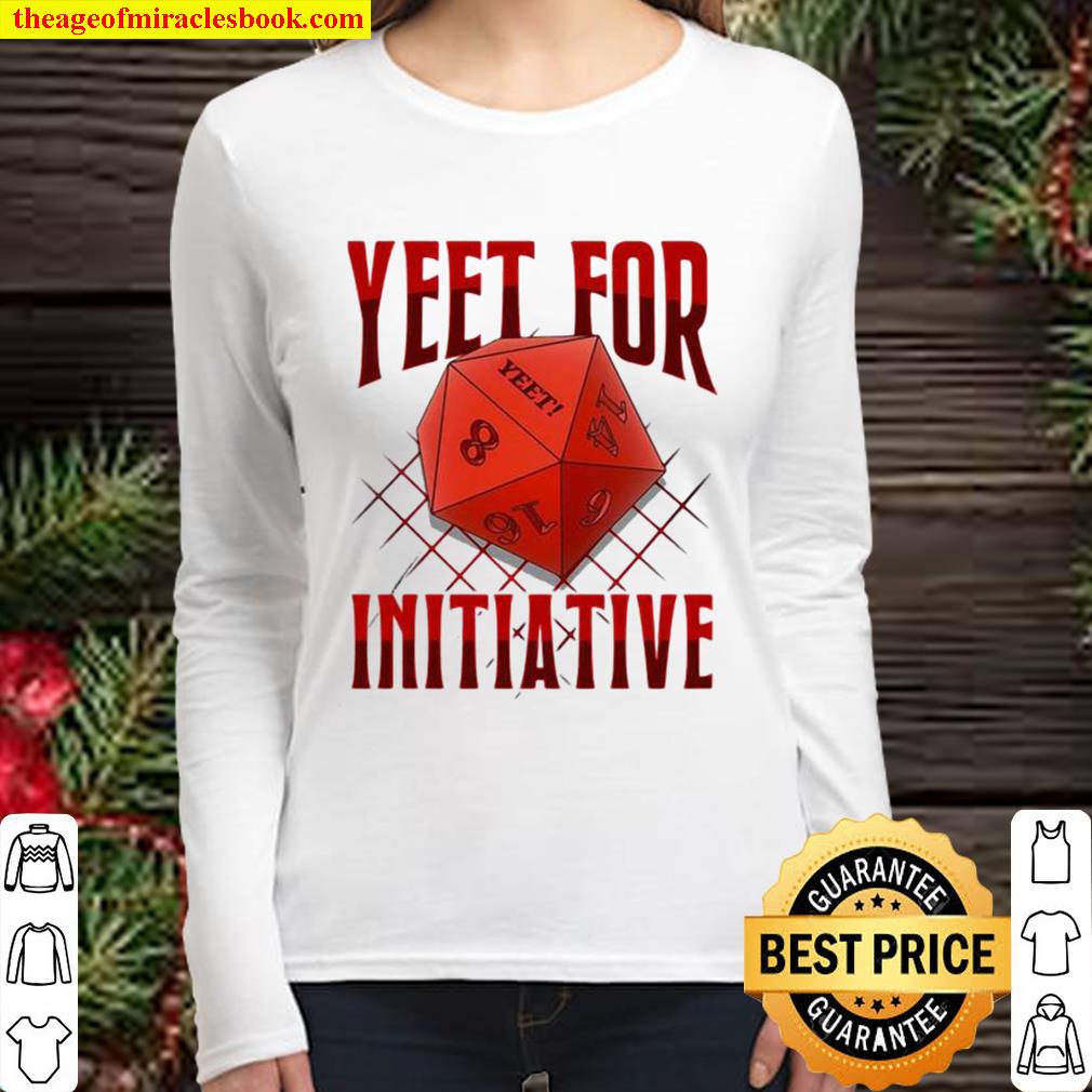 Official Yeet For Initiative Women Long Sleeved