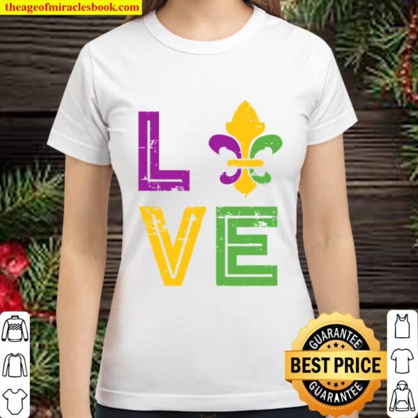 Parade Carnival Lover Costume Party Mardi Gras Classic Women T-Shirt