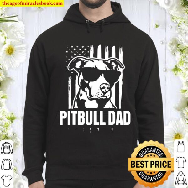 Pitbull Dads Shirt Proud American Pit Bull Dog Hoodie