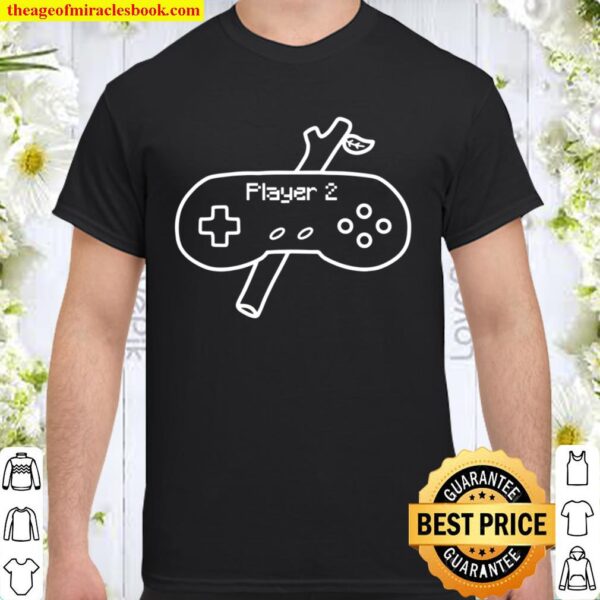 Player 2 Game Controller with Branch Stick Matching Shirt