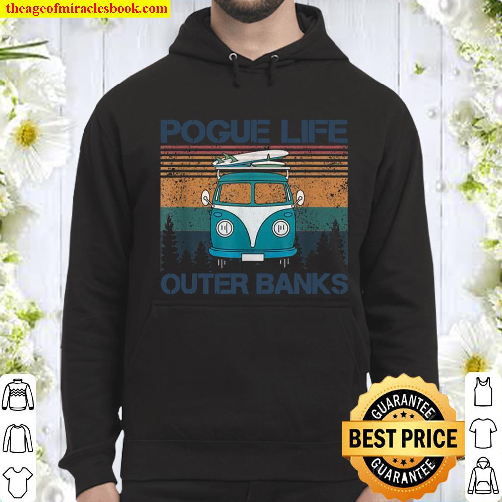 Pogue Life Outer Banks Retro Vintage Hoodie