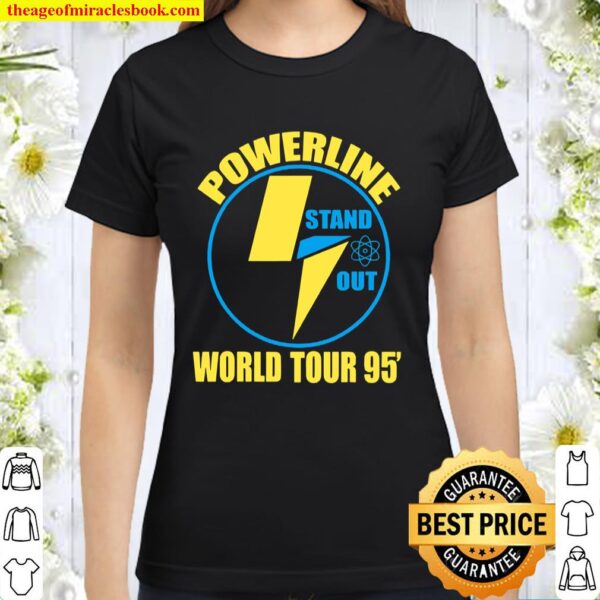 Powerline Shirts World Tour Classic Women T-Shirt