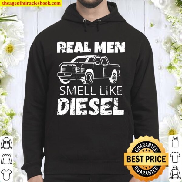 Real Men Smell Like Diesel 4x4 Trucks Hoodie