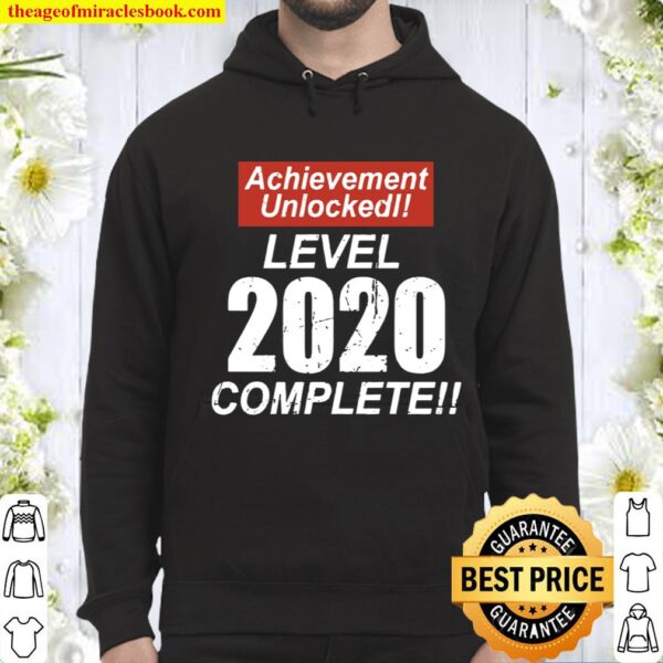Retro Achievement Unlocked Level 2020 Complete Hoodie