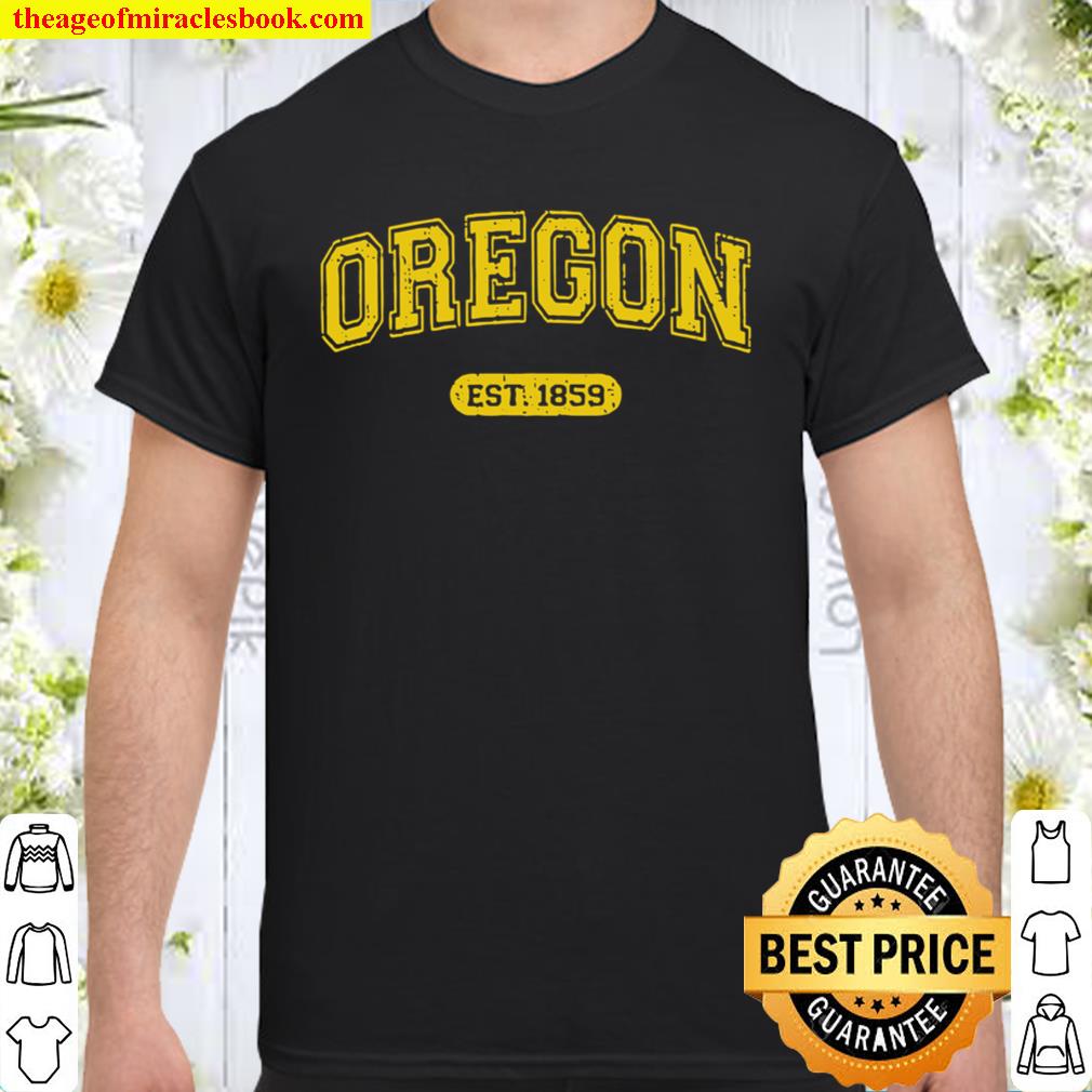Retro School Style Oregon859 Distressed limited Shirt, Hoodie, Long Sleeved, SweatShirt