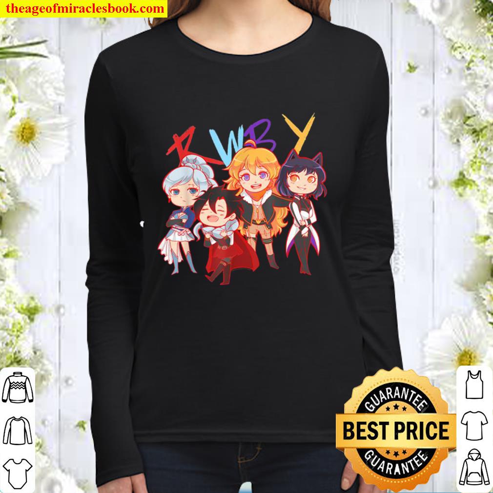 Rwbyand Quot_team Rwby V7 And Quot_ Women Long Sleeved