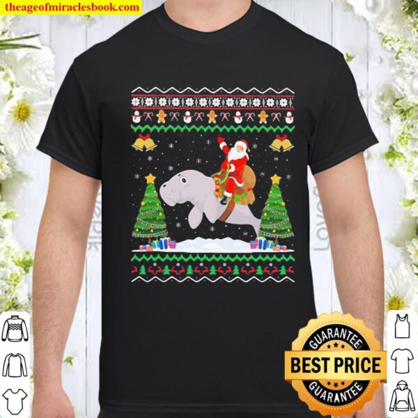 Santa Claus Phocidae Ugly Christmas Shirt